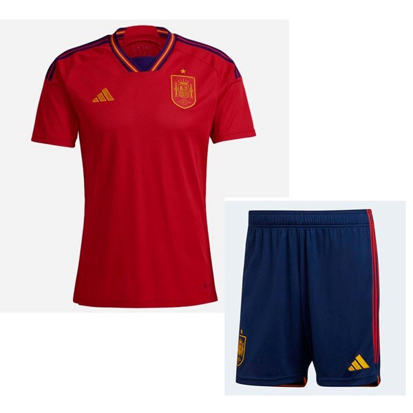 Camiseta Espana 1ª Niño 2022/23